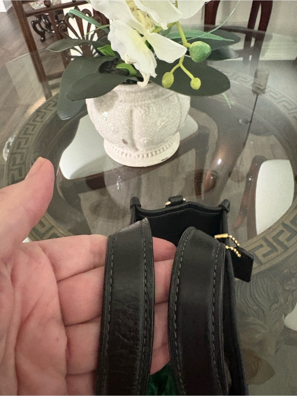 🖤🖤COACH DEMSEY TOTE 22 IN BLACK PEBBLED LEATHER!🖤🖤C0971 - Picture 6 of 9